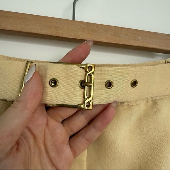 TRADITION | Vintage Belted Tailored Shorts - Picture 3 of 12